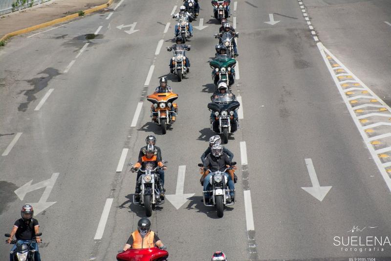 Newroad promove seu primeiro passeio pelas estradas repletas de Harley-Davidsons