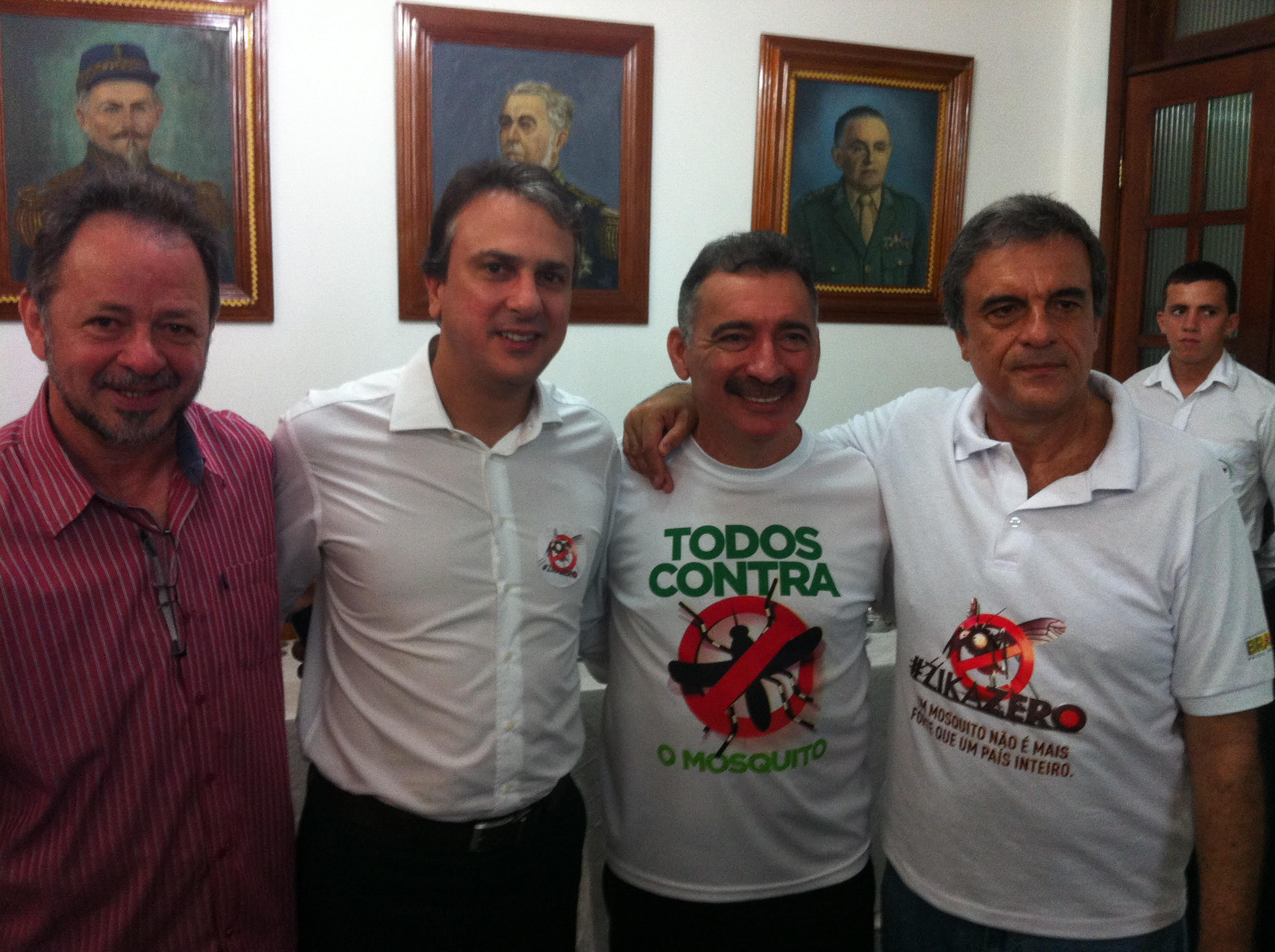 Saiba o que rolou nos bastidores do lançamento da campanha contra o Aedes Aegypti!