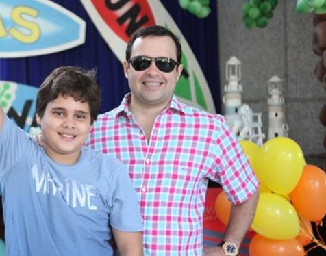 Igor Queiroz comemora os 12 aninhos do herdeiro Lucas