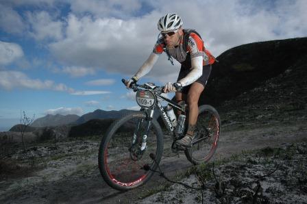 Mountain bike na veia