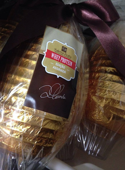 Páscoa com direito à Ovos de Whey Protein