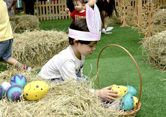 Iguatemi Fortaleza atrai a criançada com uma divertida “Caça aos ovos”