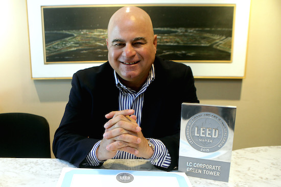 LC Corporate Green Tower recebe certificado LEED de sustentabilidade