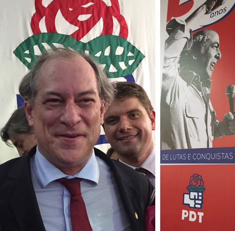 Agora é oficial! Ciro Gomes filia-se ao PDT