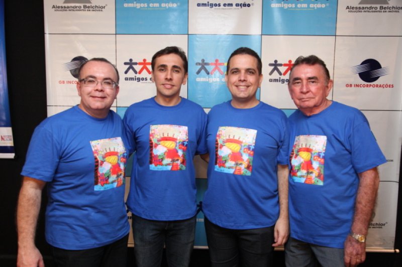 Leilão de abras de arte no Gran Marquise marcou o fim da campanha Amigos em Ação 2012