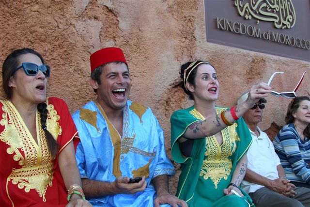 Famosos desembarcam na terra do Mickey