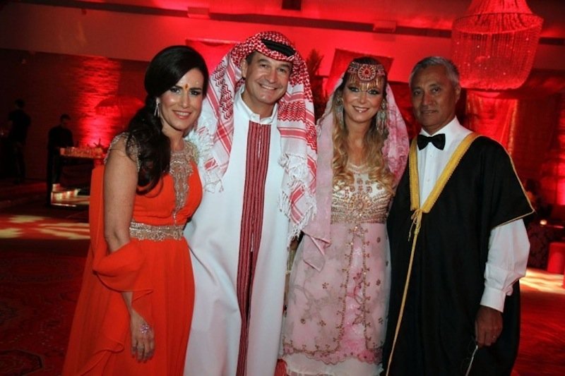 Gigi Neves comemorou aniversário em clima de ''Mil e Uma Noites''