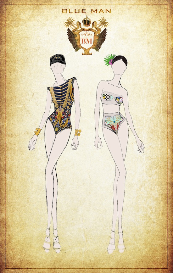 Blue Man lança coleção no DFB