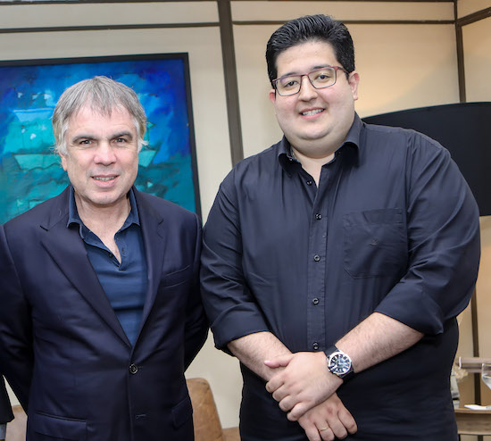 Iury Torquato acompanha a visita de Flávio Rocha à Fortaleza