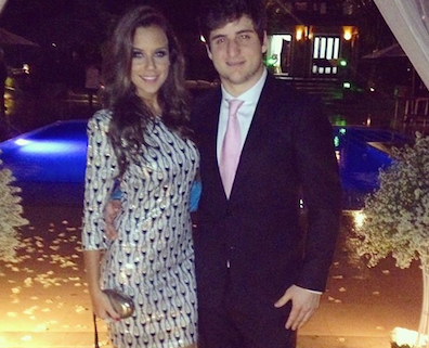 Fernanda Levy e Omar Macêdo curtem final de semana em SC