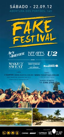 Fake Festival traz covers da música internacional