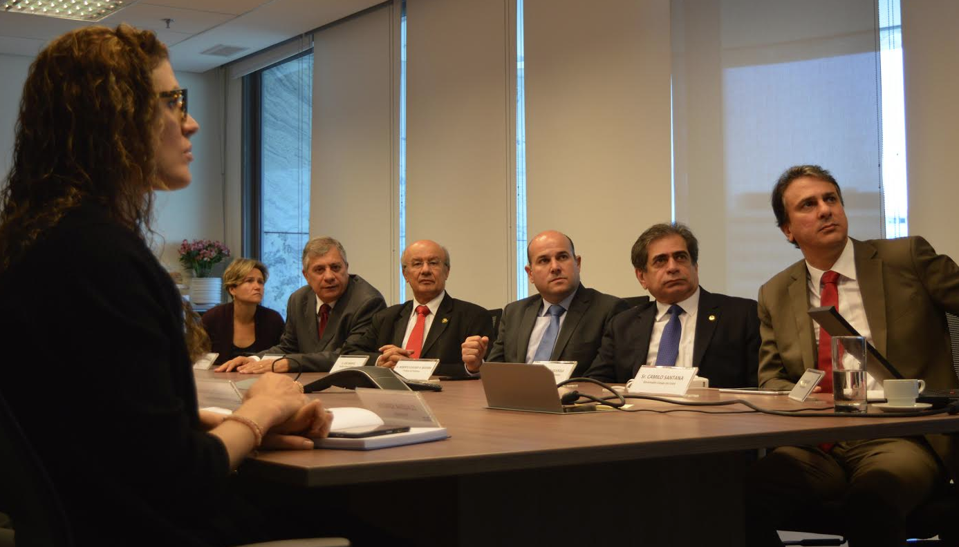 Hub da TAM: Comitiva cearense participa de mais uma reunião com Cláudia Sender