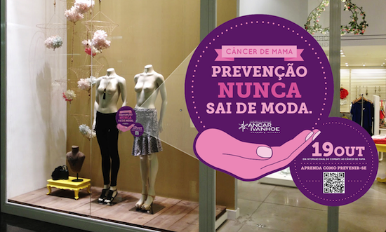 North Shopping promove campanha contra o câncer de mama