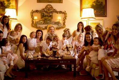 Maricy Trussardi abre sua casa para Joyce Pascowitch