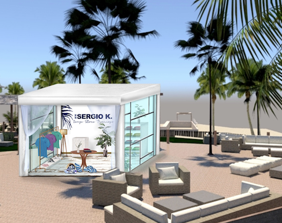 Marca Sergio K. monta loja pop-up em Trancoso