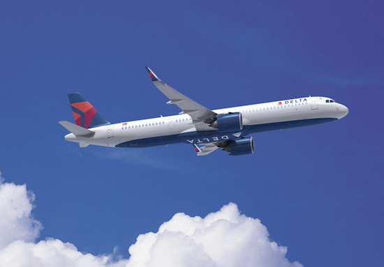 Delta encomenda 100 novos aviões à Airbus