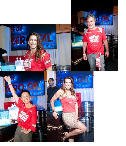 Zero-Cal, sucesso na área VIP do Camarote Bar Brahma