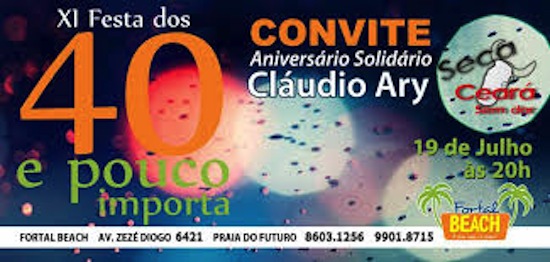 Festa dos 40 e Pouco Importa