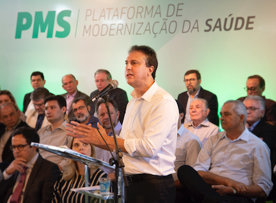 Camilo lança investimento de R$ 600 milhões em saúde pública