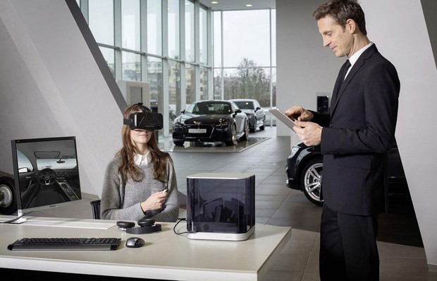 Audi lança tecnologia de realidade virtual em suas autorizadas