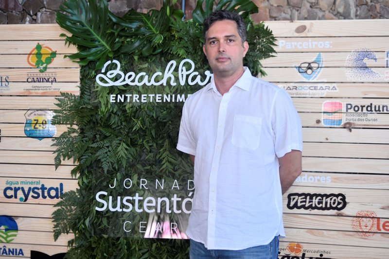 Murilo Pascoal pilota almoço de lançamento da Jornada Sustentável Ceará no Beach Park