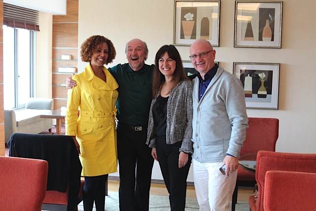 Brasileiros famosos visitam Corinthia Hotel Lisboa