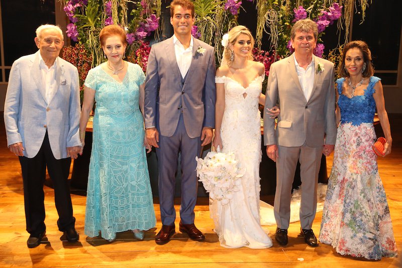 O casamento do ano - Deslumbrante! É o mínimo que podemos dizer do casamento de Amanda Távora e Leonardo Vidal