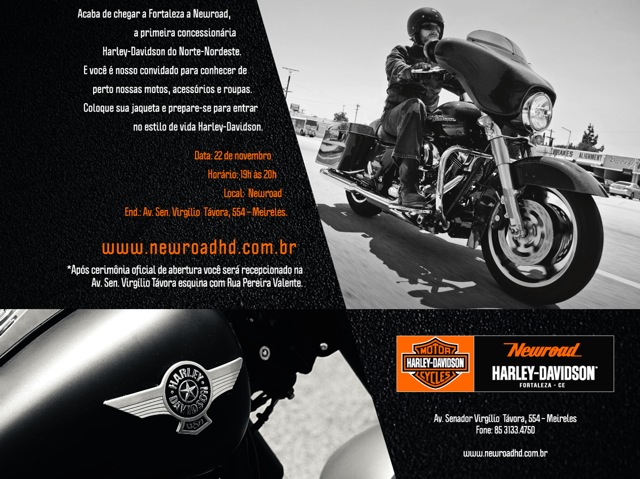 Chega ao Nordeste a primeira Harley-Davidson