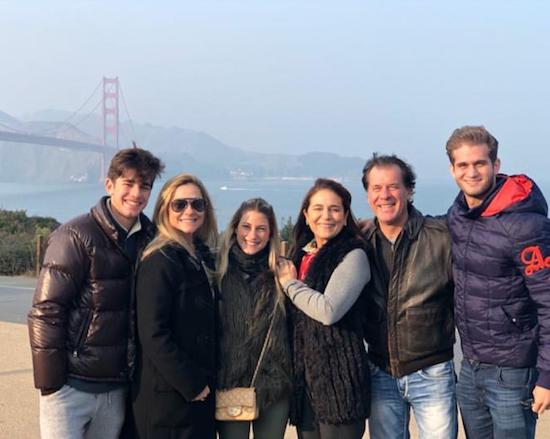 Célia Magalhães festeja a nova idade em viagem com a família