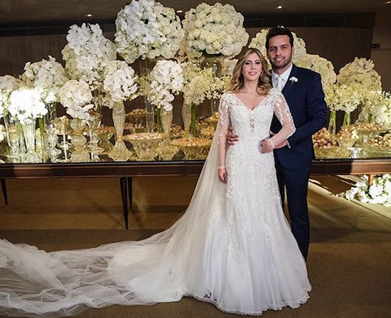 Casamento de Beatriz Rolim e Igor Araripe arrasta a sociedade cearense até São Paulo