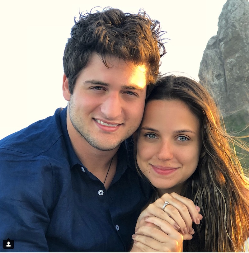 Omar Macêdo e Fernanda Levy noivam em Fernando de Noronha