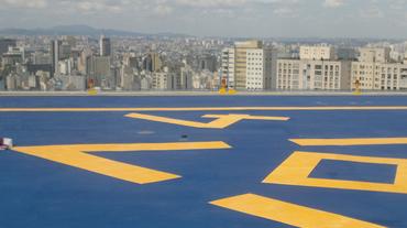 Maksoud Plaza Hotel já tem seu heliponto