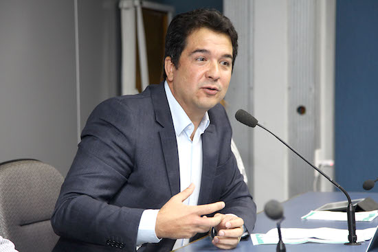 Marco Faria apresenta  plataforma da NET