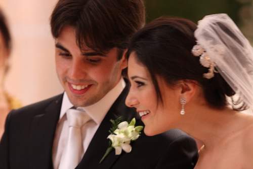 O casamento de Aline Pinho e Netinho Bayde reuniu a nata da sociedade cearense