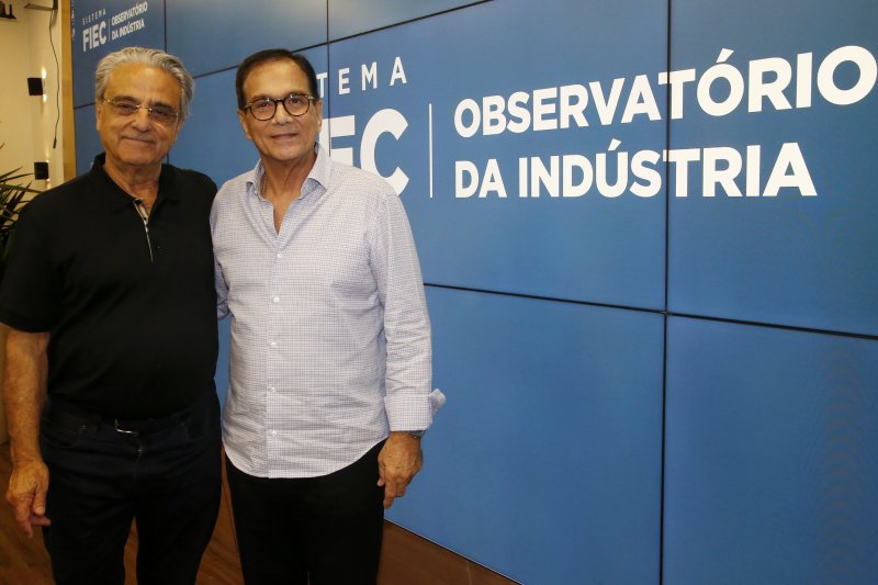 In Loco  - Beto Studart recebe o presidente da CNI, Robson Andrade, durante visita à FIEC