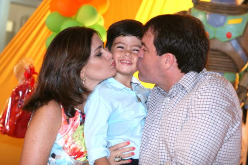 Toy Store. Foi este o tema da festa de 4 aninhos de Bernardo, herdeiro de Ivana e Betrand Boris