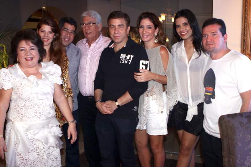 Lancamento do Festival da Moda de Fortaleza movimenta o chateau de Mana e Manoel Holanda