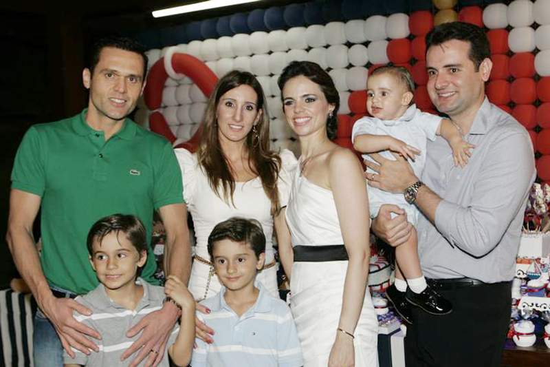Fernando e Cristiane Gurgel armaram um festao para comemorar o 1º aniversario do herdeiro Fernando Gurgel Neto