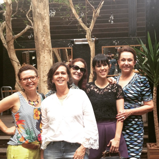 Neuma Figueiredo comemora aniversário da herdeira, em SP