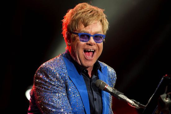 Contagem regressiva para o show de Elton John