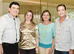 Beto Studart recebe Ary Joel Lanzarin