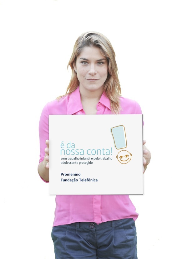 Famosos gravam vídeos contra o trabalho infantil