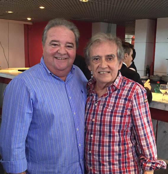 Chiquinho Aragão prestigia os 60 anos de colunismo de Lúcio Brasileiro