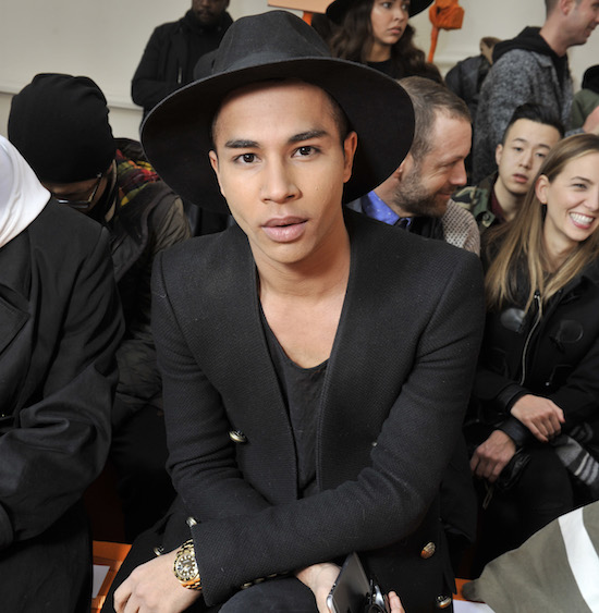 Diretor da Balmain, Olivier Rousteing já confirmou sua vinda ao Brasil