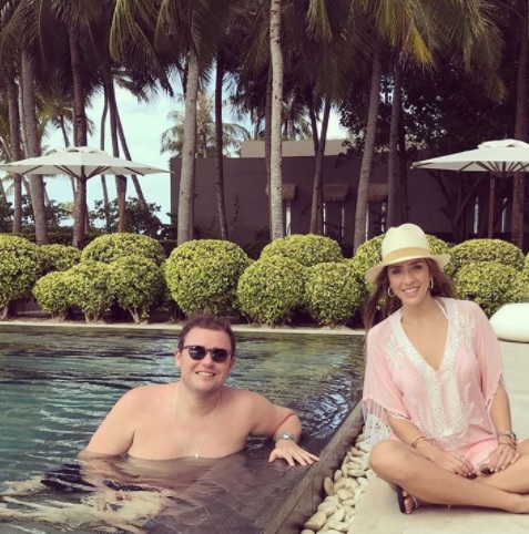 Roberta Ary e Dico Carneiro Neto curtem honeymoon nas Maldivas
