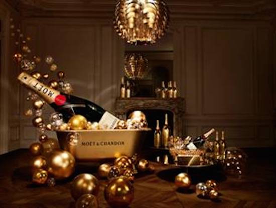 Moët & Chandon entra no clima de fim de ano