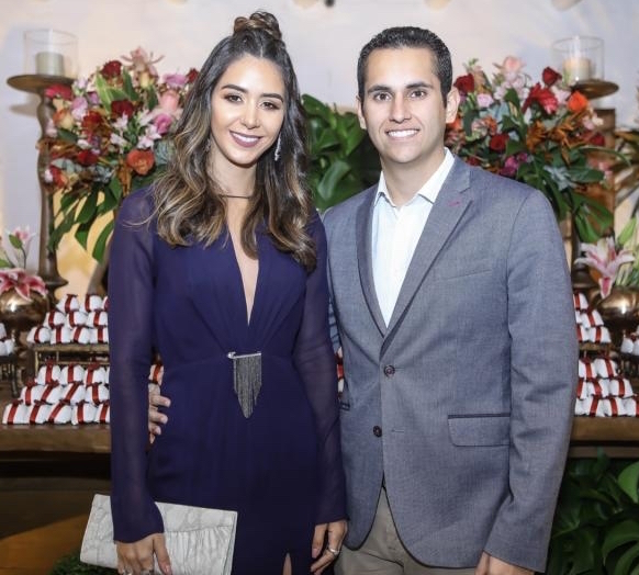 Domingos Neto e Lívia Feitosa têm motivos de sobra para comemorar