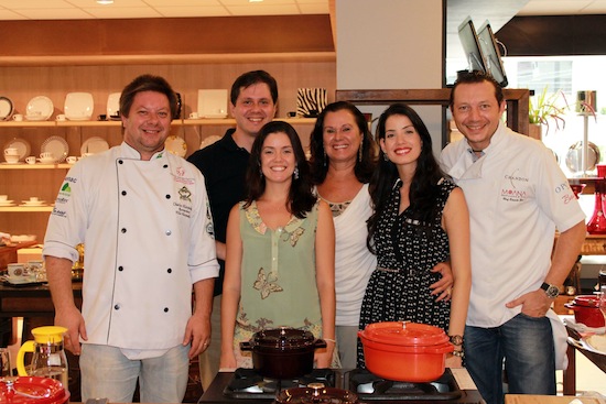 Meeting de chefs na Casa Parente