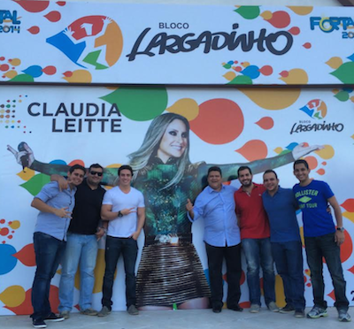 Em clima de Fortal, Bloco Largadinho inaugura sede