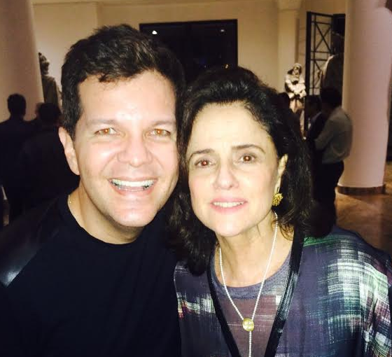 Gustavo Serpa curte show de Michael Bublé em SP